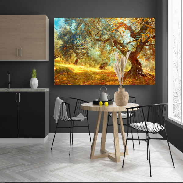 Impressionistisch Boslandschap acrylglas