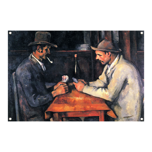 The Card Players - Paul Cézanne tuinposter