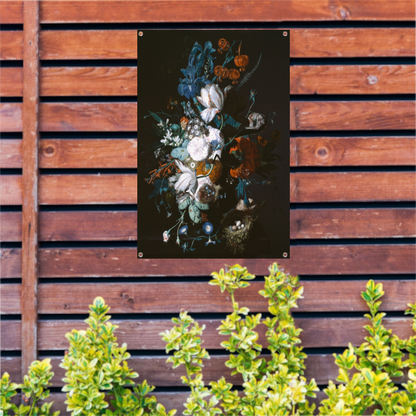 Vaas met bloemen - Jan Davidsz de Heem tuinposter