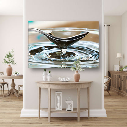 Minimalistisch Glas Water canvas