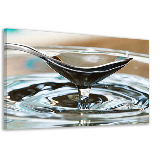 Minimalistisch Glas Water canvas