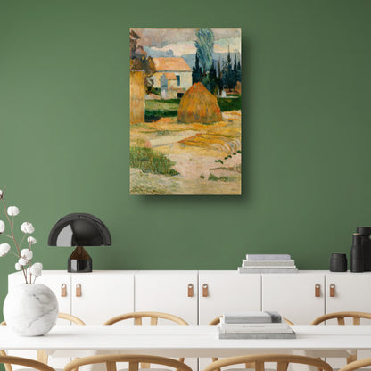 Landschap nabij Arles - Paul Gauguin poster