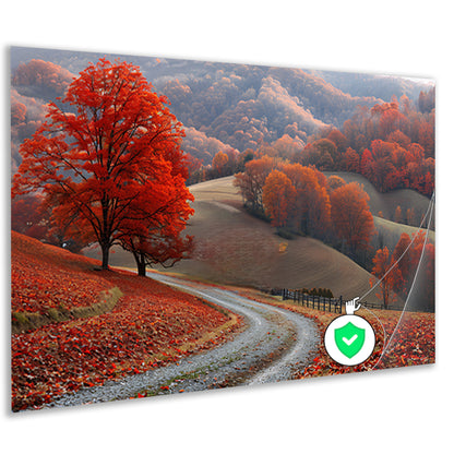 Impressionistisch Landschap met Bomen poster