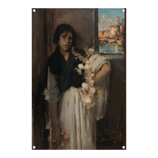 Venetiaanse uienverkoper - John Singer Sargent tuinposter