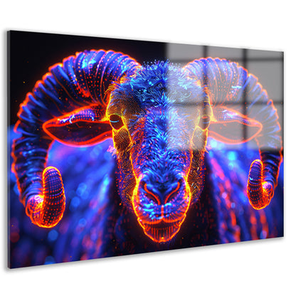 ram in de nacht acrylglas