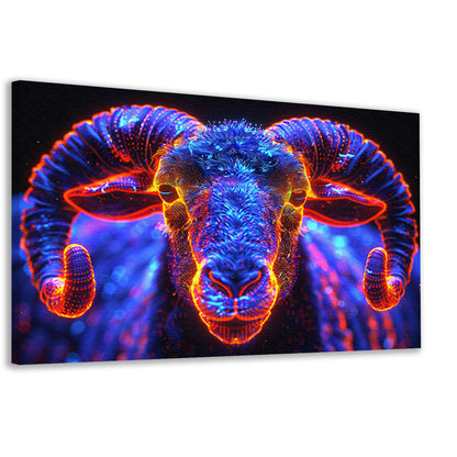 ram in de nacht canvas