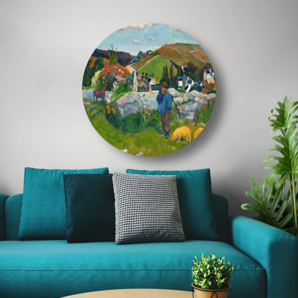 De varkenshoeder - Paul Gauguin forex muurcirkel