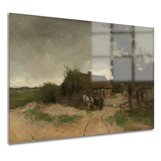 Huisje aan de Zandweg - Anton Mauve acrylglas