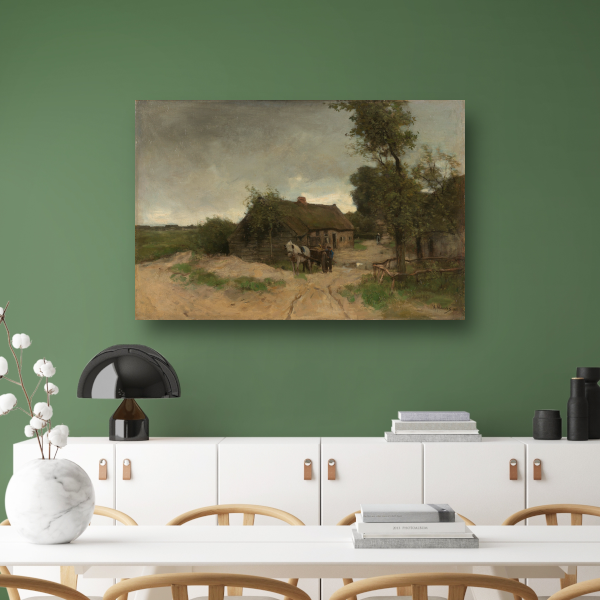 Huisje aan de Zandweg - Anton Mauve acrylglas