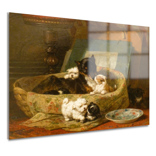 De kleine boefjes - Henriëtte Ronner-Knip acrylglas