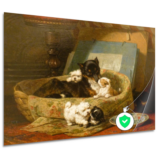 De kleine boefjes - Henriëtte Ronner-Knip poster