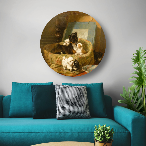 De kleine boefjes - Henriëtte Ronner-Knip forex muurcirkel