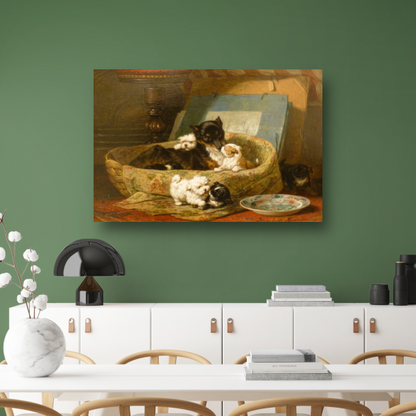 De kleine boefjes - Henriëtte Ronner-Knip poster