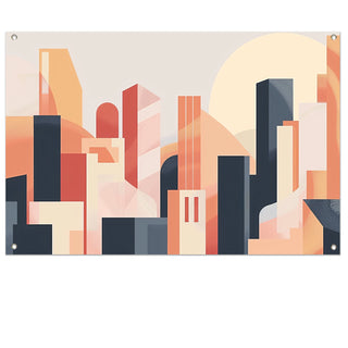 Steden en skyline tuinposters