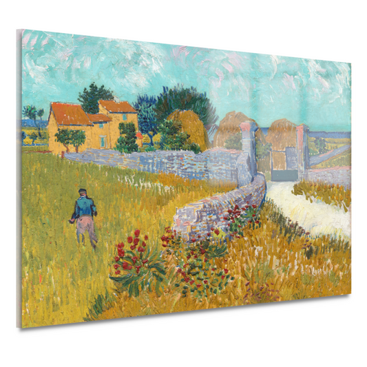 Boerderij in de Provence - Vincent van Gogh acrylglas