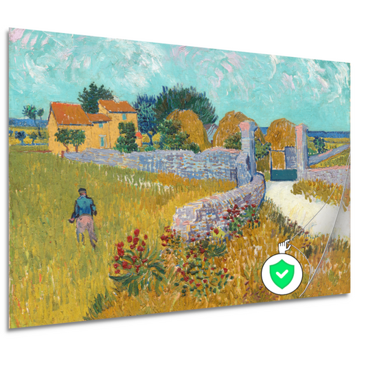 Boerderij in de Provence - Vincent van Gogh poster