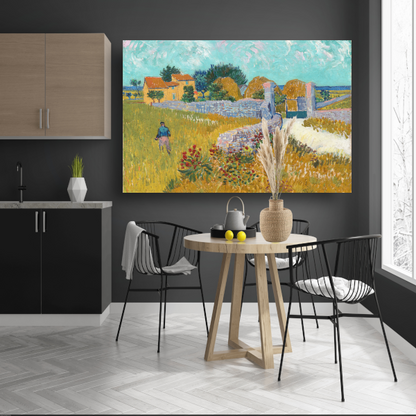 Boerderij in de Provence - Vincent van Gogh poster
