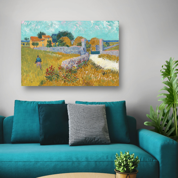 Boerderij in de Provence - Vincent van Gogh poster