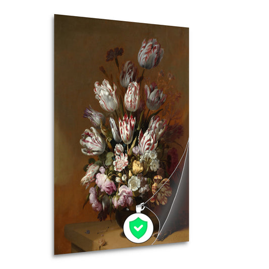 Stilleven met bloemen - Hans Bollongier poster