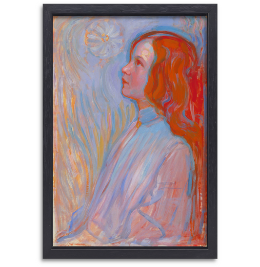 Devotie - Piet Mondriaan canvas met baklijst
