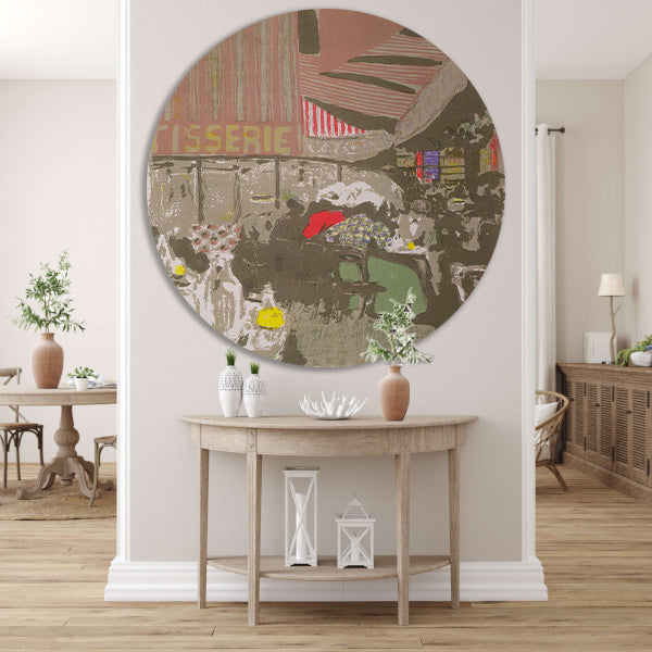 De patisserie - Edouard Vuillard aluminium muurcirkel