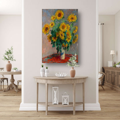 Boeket Zonnebloemen - Claude Monet Acrylglas