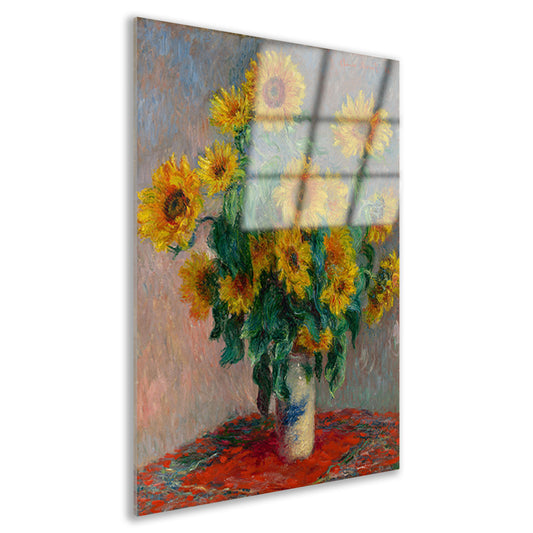 Boeket Zonnebloemen - Claude Monet Acrylglas