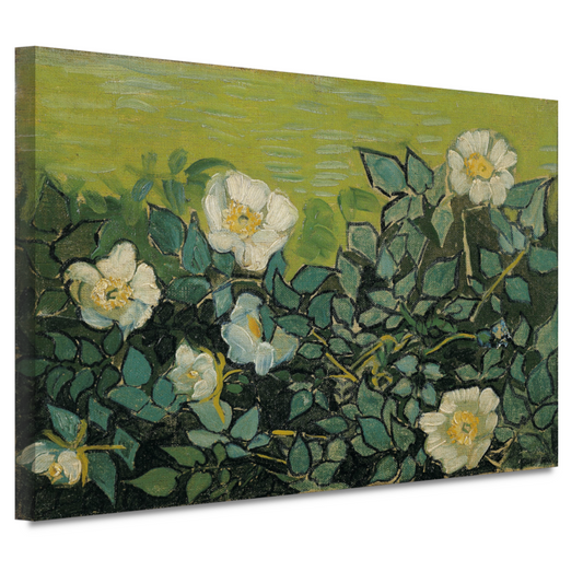 Wilde rozen - Vincent van Gogh canvas