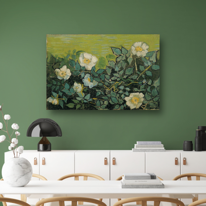 Wilde rozen - Vincent van Gogh poster