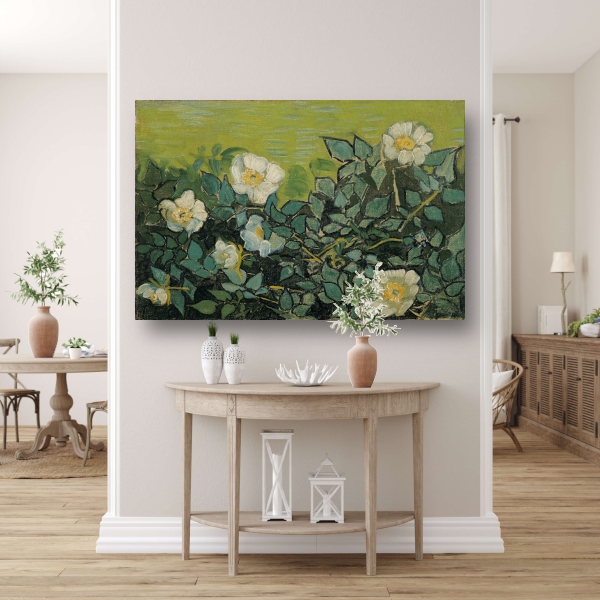 Wilde rozen - Vincent van Gogh poster