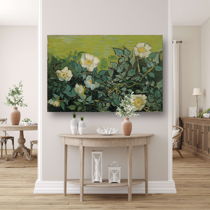 Wilde rozen - Vincent van Gogh poster