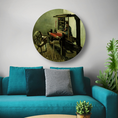 De wever - Vincent van Gogh forex muurcirkel