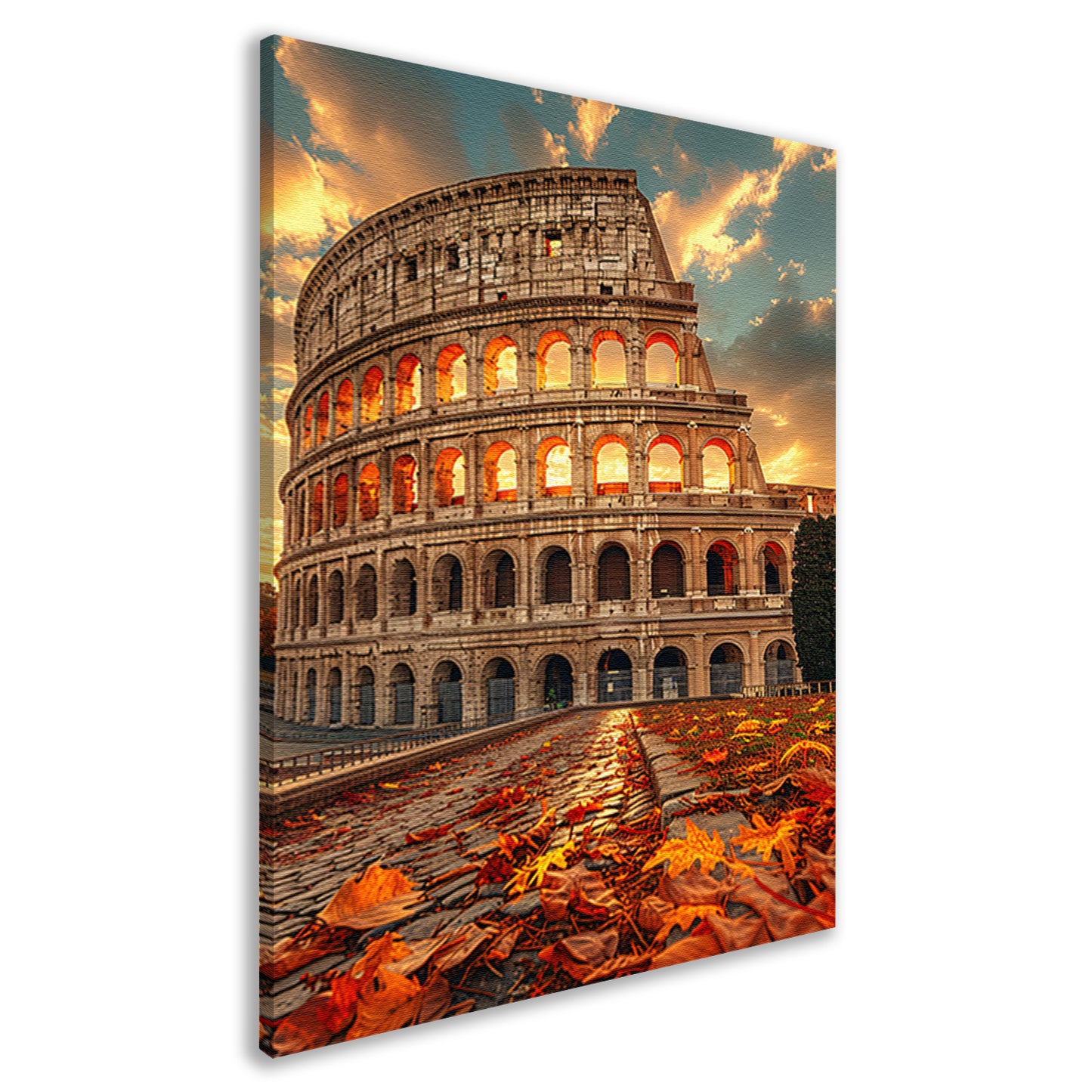 Colosseum in Herfstlicht canvas