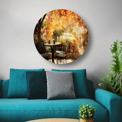 Minimalistische Tafel met Stoel forex muurcirkel