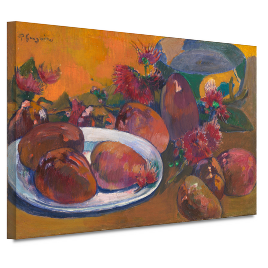 Stilleven met mangos - Paul Gauguin canvas