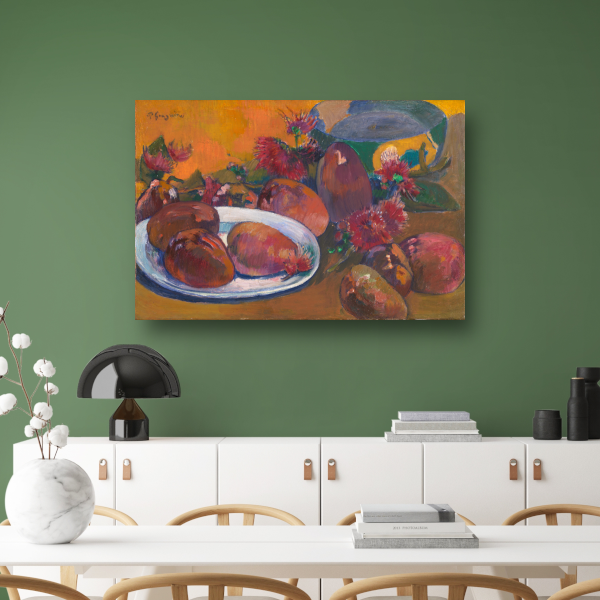 Stilleven met mangos - Paul Gauguin poster
