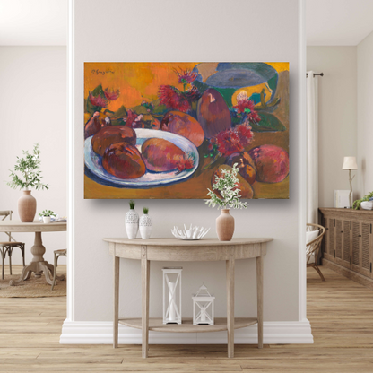 Stilleven met mangos - Paul Gauguin poster