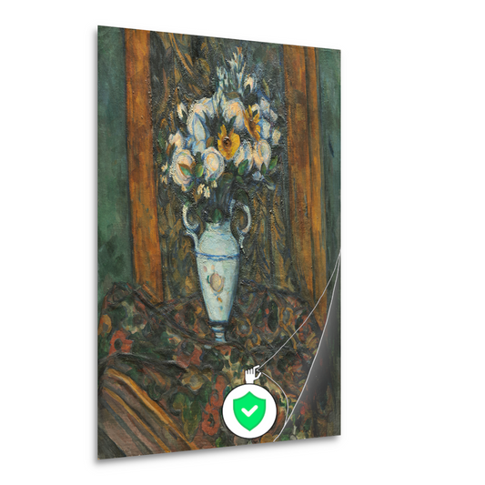 Vaas met bloemen - Paul Gauguin poster