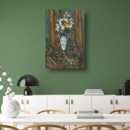 Vaas met bloemen - Paul Gauguin poster
