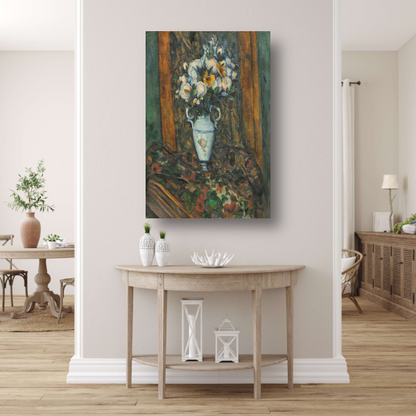 Vaas met bloemen - Paul Gauguin poster