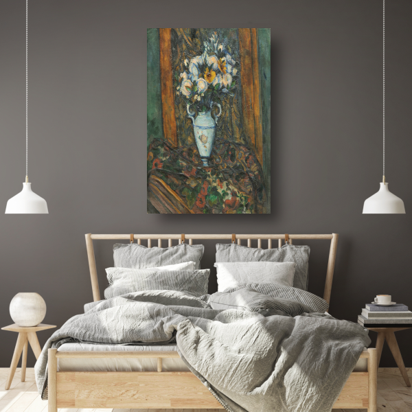 Vaas met bloemen - Paul Gauguin poster