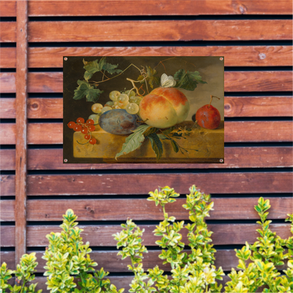 Fruitstilleven - Jan van Huysum tuinposter