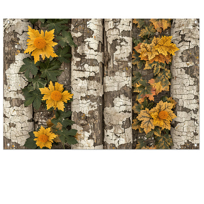 Zonnebloemen van Van Gogh tuinposter