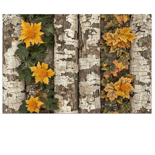 Zonnebloemen van Van Gogh tuinposter