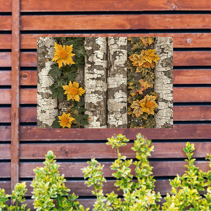 Zonnebloemen van Van Gogh tuinposter