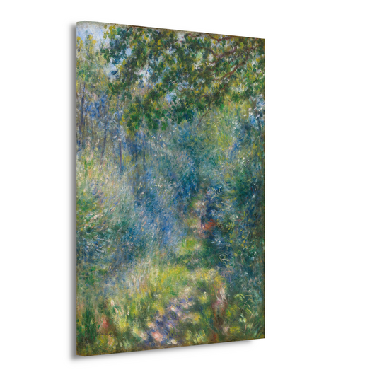 Pad in het bos - Pierre-Auguste Renoir canvas