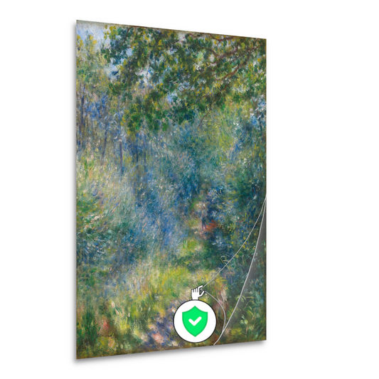Pad in het bos - Pierre-Auguste Renoir poster