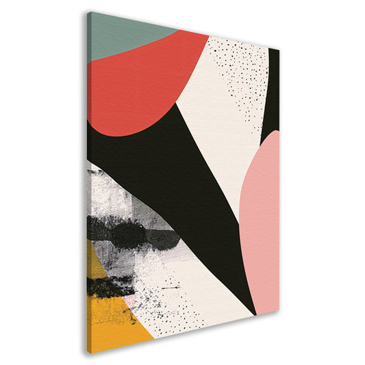 Abstract Vormen in Levendige Kleuren canvas