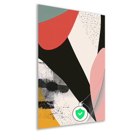 Abstract Vormen in Levendige Kleuren poster