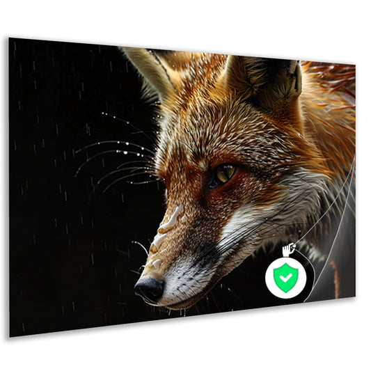 Vossenblik in de Regen poster